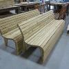 Some newly created "wrap around" contour benches, a custom order.