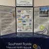 A tri-fold display and table cover, custom made for the Southeast Fl. Behavioral Health Network.