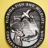 A 36" sign for the "Florida Fish and Wildlife" dept.  
Sandblasted in Western Red Cedar.